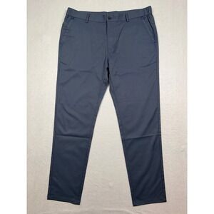 Jack Archer Jetsetter Pants Mens 36x32 Deep Blue Tech Chino Travel Trousers